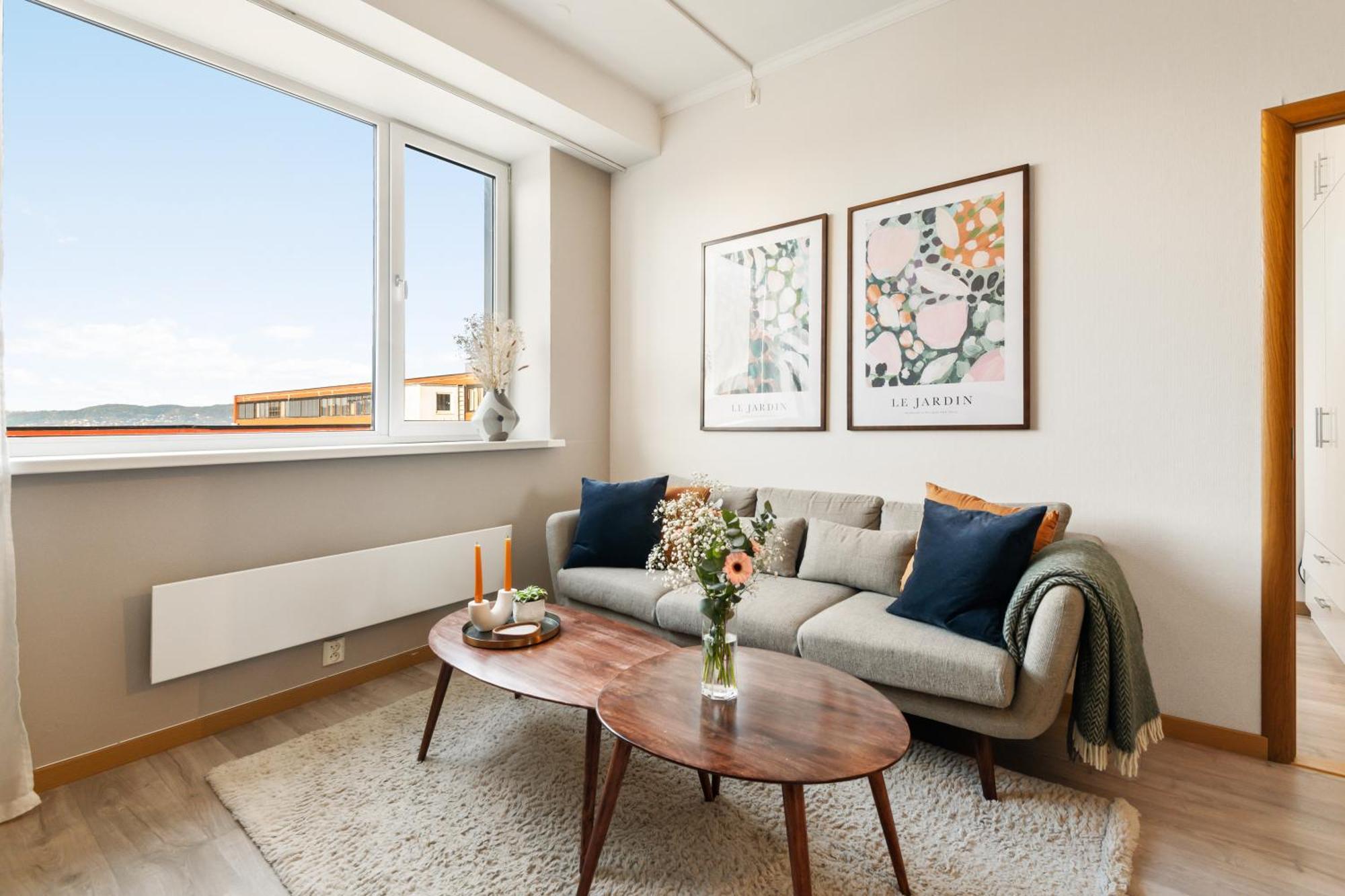 Apartamento 3-roms I Hjertet Av Sandviken